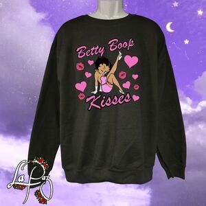 Cute betty boop Valentine sweatshirt